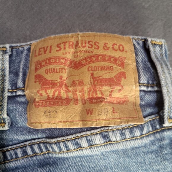 Levi's Mens 412 SZ 38 Slim Fit Jean Shorts Jorts Style 39387 *READ - Picture 3 of 8